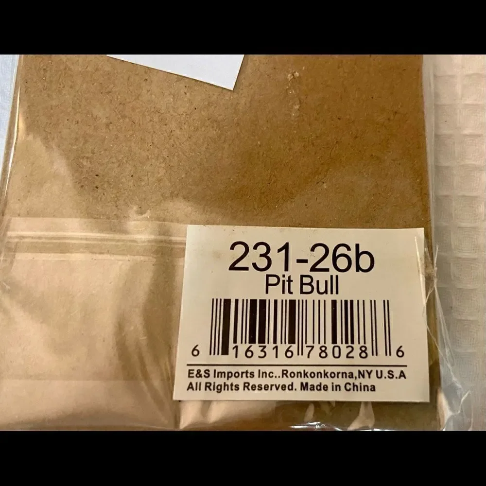 BLACK PIT BULL Absorbent Stone CAR Coaster by E&S Pets. 
BNWT - Picture 4 of 4